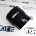 Силиконовый патрубок переход прямой 3.5"/4" ( 89/102 мм) черный